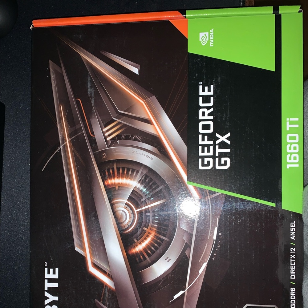 Gygabyte GeForce GTX 1660 TI OC 6G GDDR6 Video Card (GV-N166TOC-6GD)